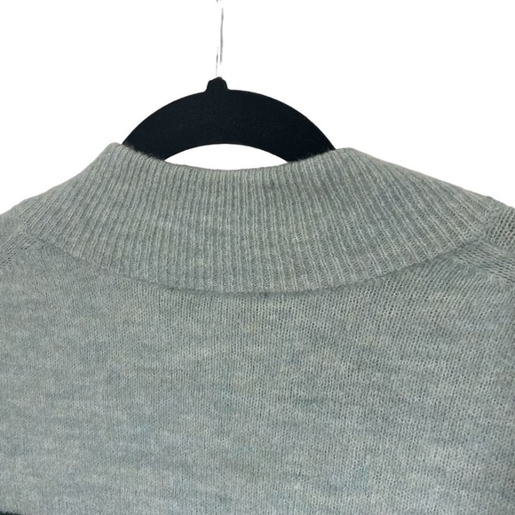 Whistles Stripe Button Neck Jumper Stripes Size Medium NWT - Picture 10 of 14